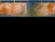 Tablet Screenshot of musickstudio.com